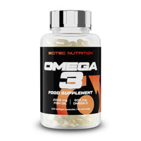 Omega 3 en 100 softgels hecho por Scitec Nutrition