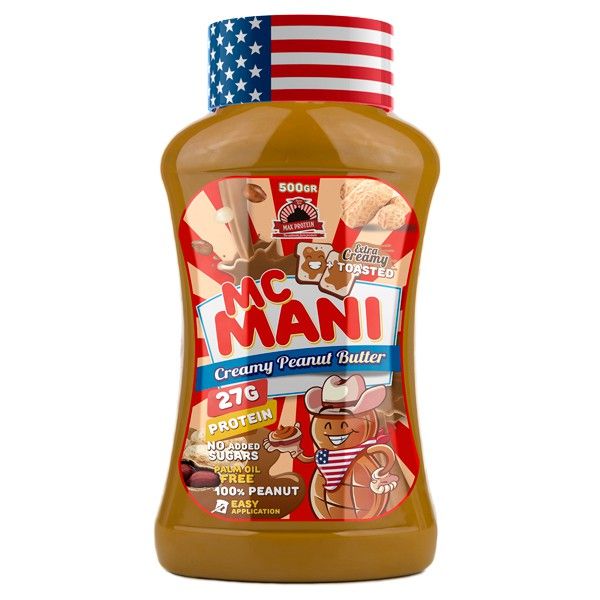 McMani (Beurre de cacahuète) par Max Protein - Max Protein 1