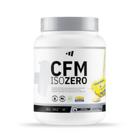 CFM ISO Zero de 1kg complemento alimenticio de proteína de aislado de suero isolate de MM Supplements