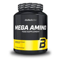 Mega Amino presentación de 500 tabletas en la categoría Esenciales e Hidrolizados por Biotech USA