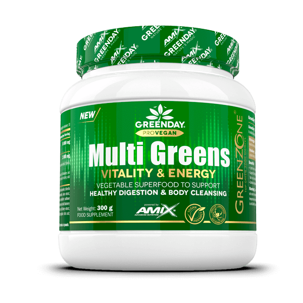 Multi Greens de 300g de la sección superfoods de Amix GreenDay