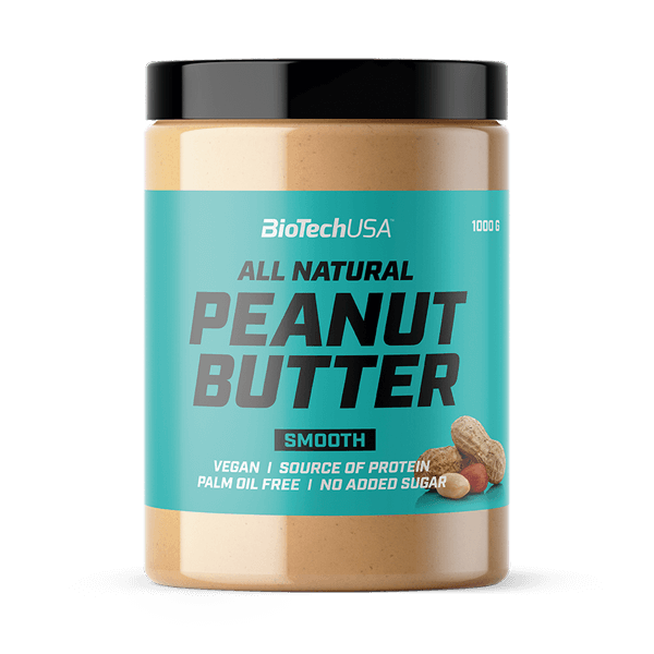 Crema de Cacahuete envase de 1000g en la categoría cremas de cacahuete de Biotech USA