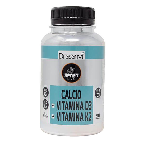 Calcium avec vitamine D3 + vitamine K2 de Drasanvi - Drasanvi 0