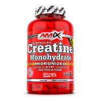 Creatina Monohidrato Micronizada presentación de 30 cápsulas de la marca Amix Nutrition