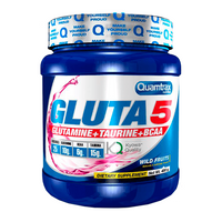 Gluta5 de 400g por Quamtrax suplemento de la sección glutamina