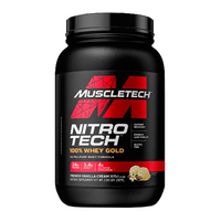 Nitro Tech Whey Gold presentación de 908g complemento alimenticio de proteina de suero whey del fabricante Muscletech