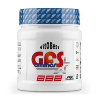 GFS Aminos de 200 cápsulas en la sección de esenciales e hidrolizados de la marca VitoBest