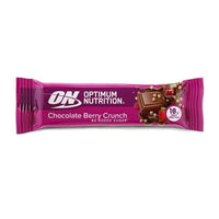 Barrita Choco Berry Crunch Protein Bar presentación de 55g en la sección de barritas de proteinas por Optimum Nutrition