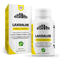 LaxoAloe en 60 cápsulas vegetales del fabricante VitoBest - digestivos