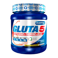 Gluta5 presentación de 400g del fabricante Quamtrax de la sección glutamina