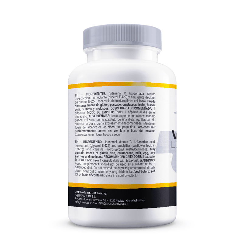 Vitamine C liposomale 800mg de Masmusculo Supplements - Masmusculo Supplements 1
