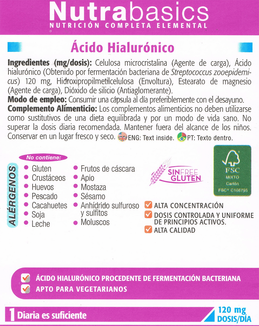 Información nutricional