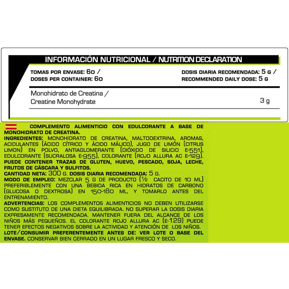 Información nutricional