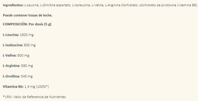 Información nutricional