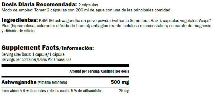 Información nutricional