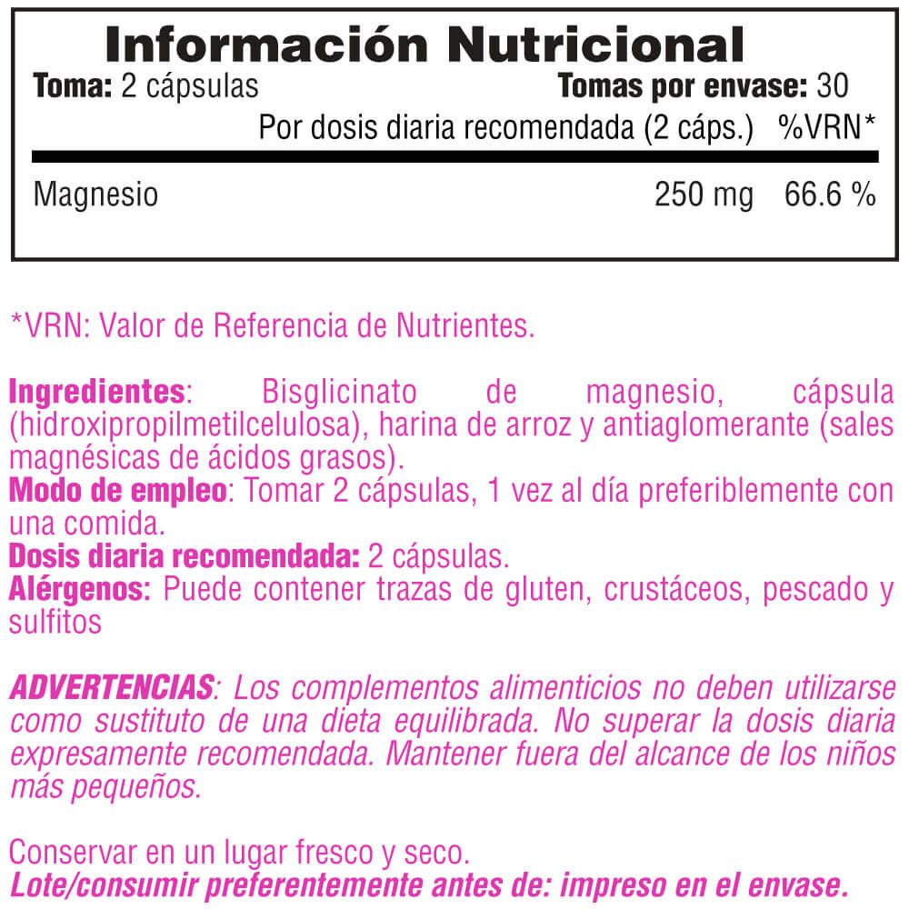 Información nutricional