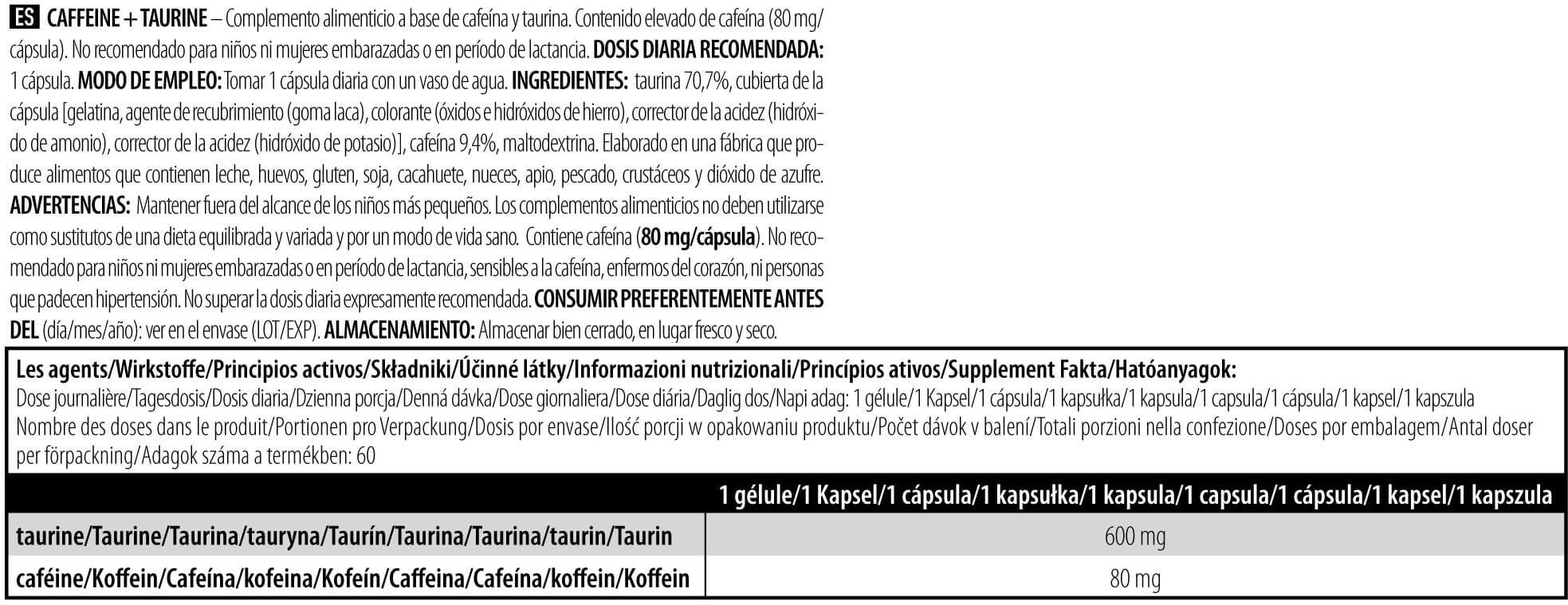 Información nutricional