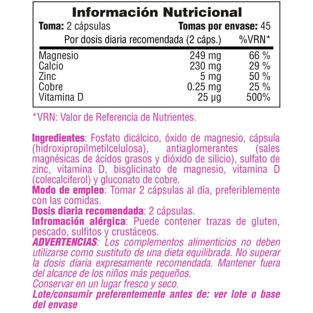 Información nutricional