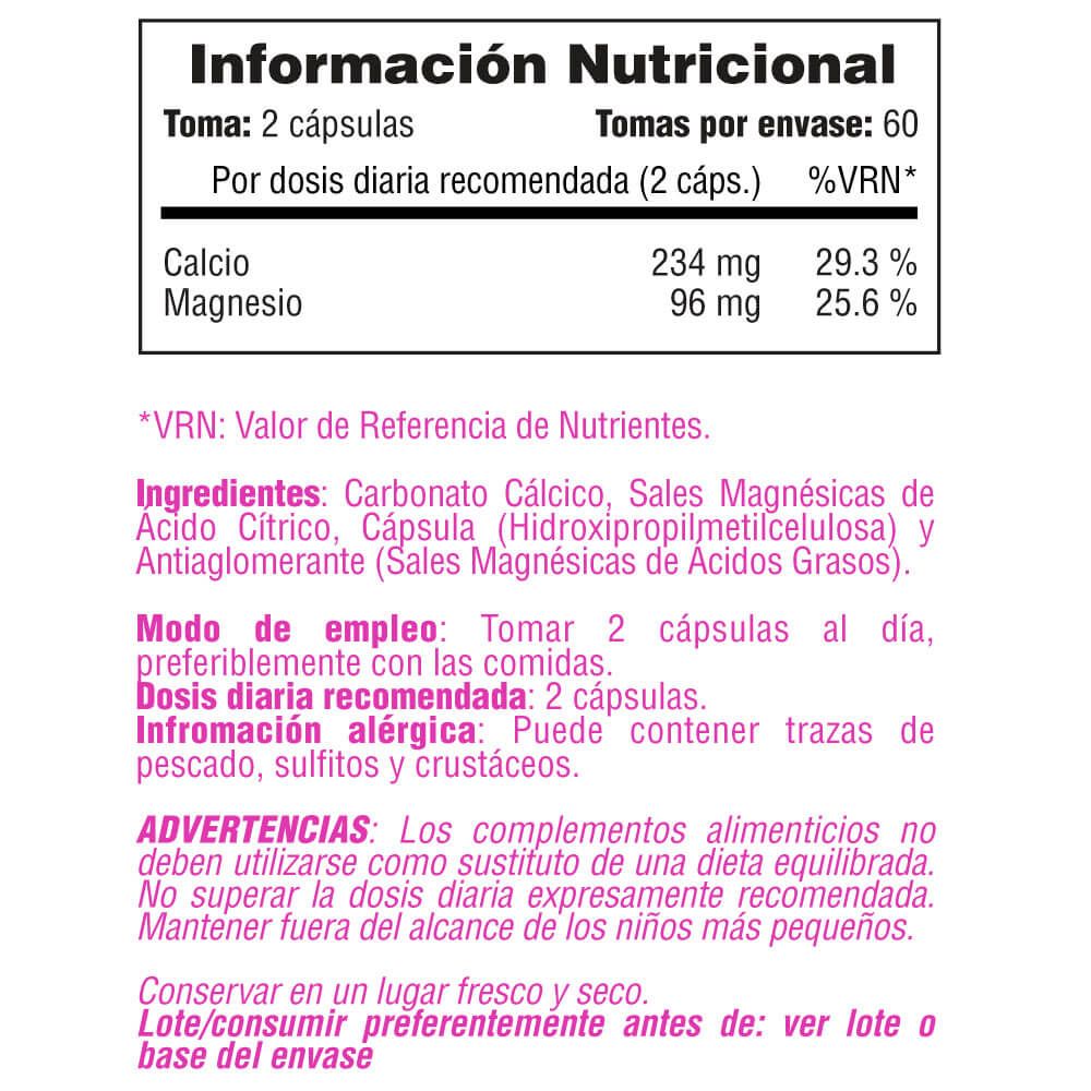 Información nutricional