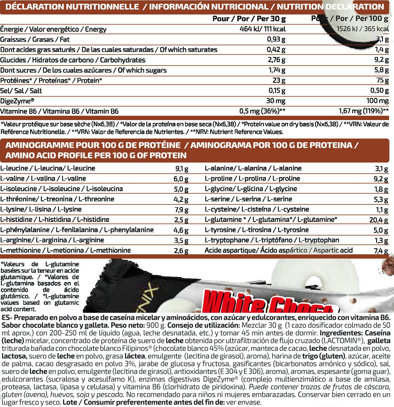 Información nutricional