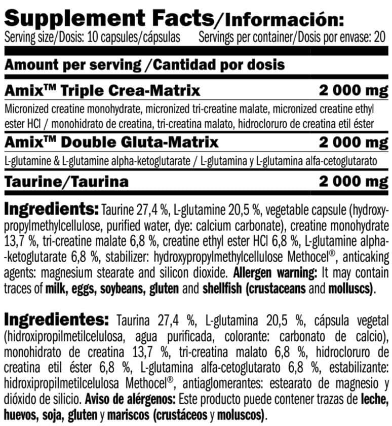 Información nutricional