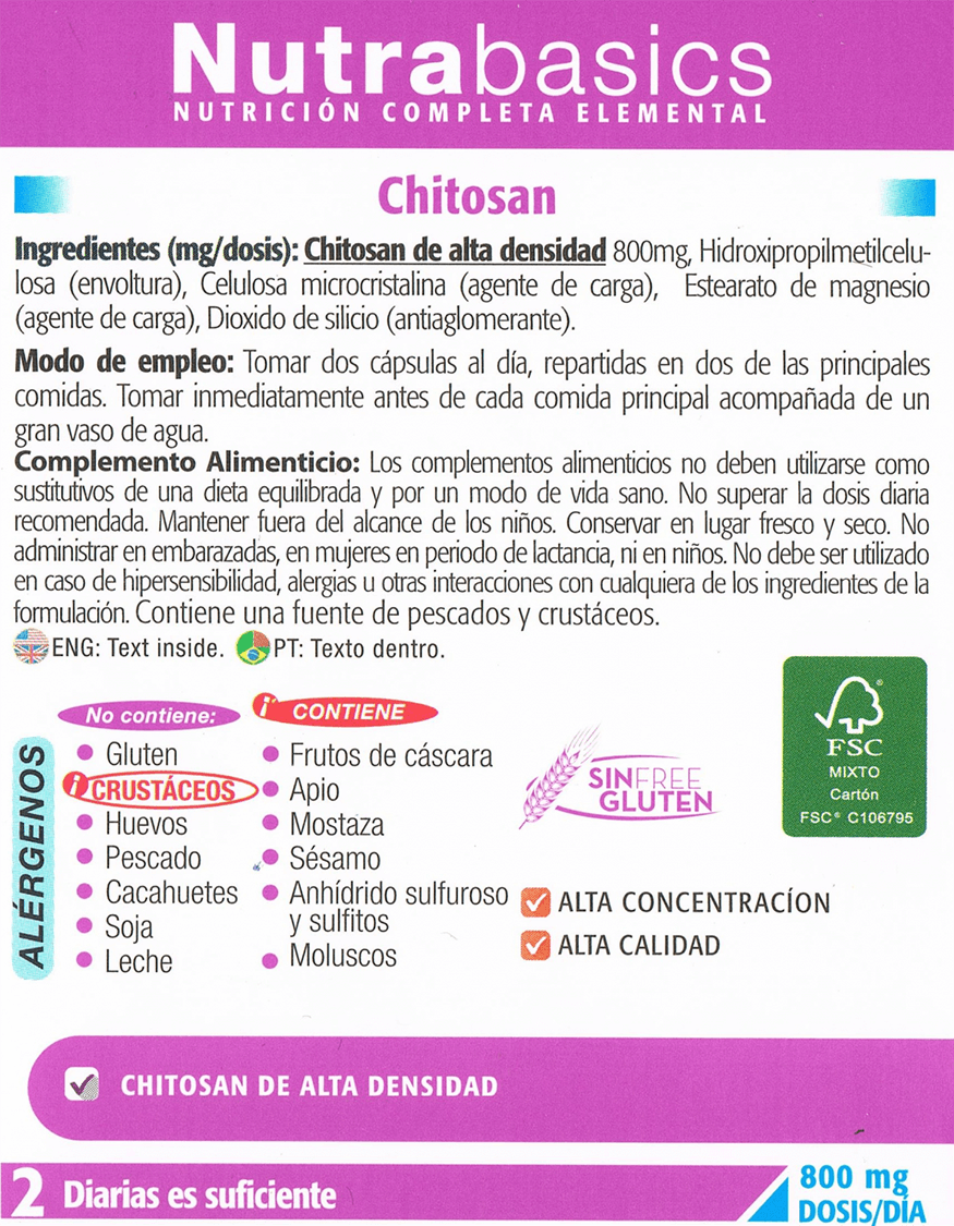 Información nutricional