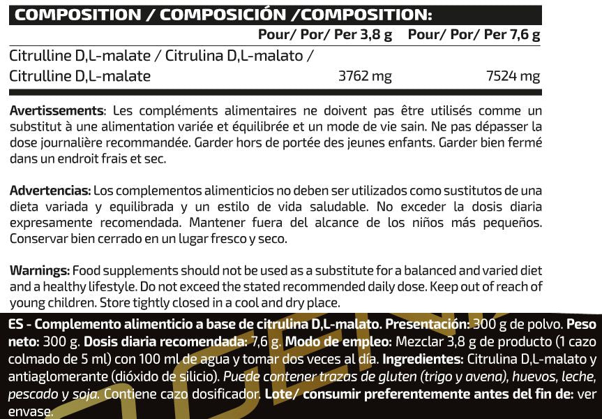 Información nutricional