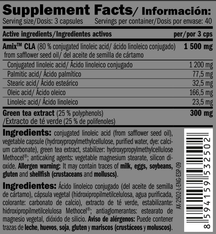 Información nutricional