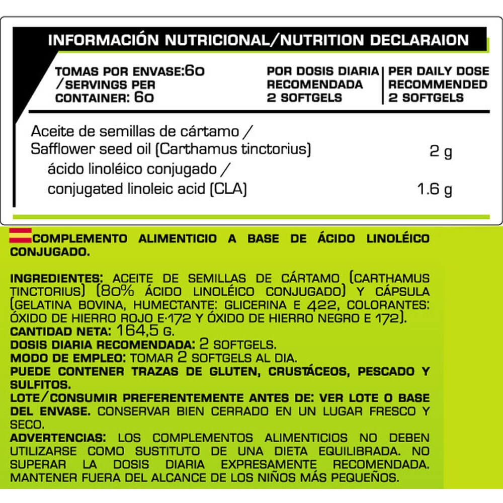 Información nutricional