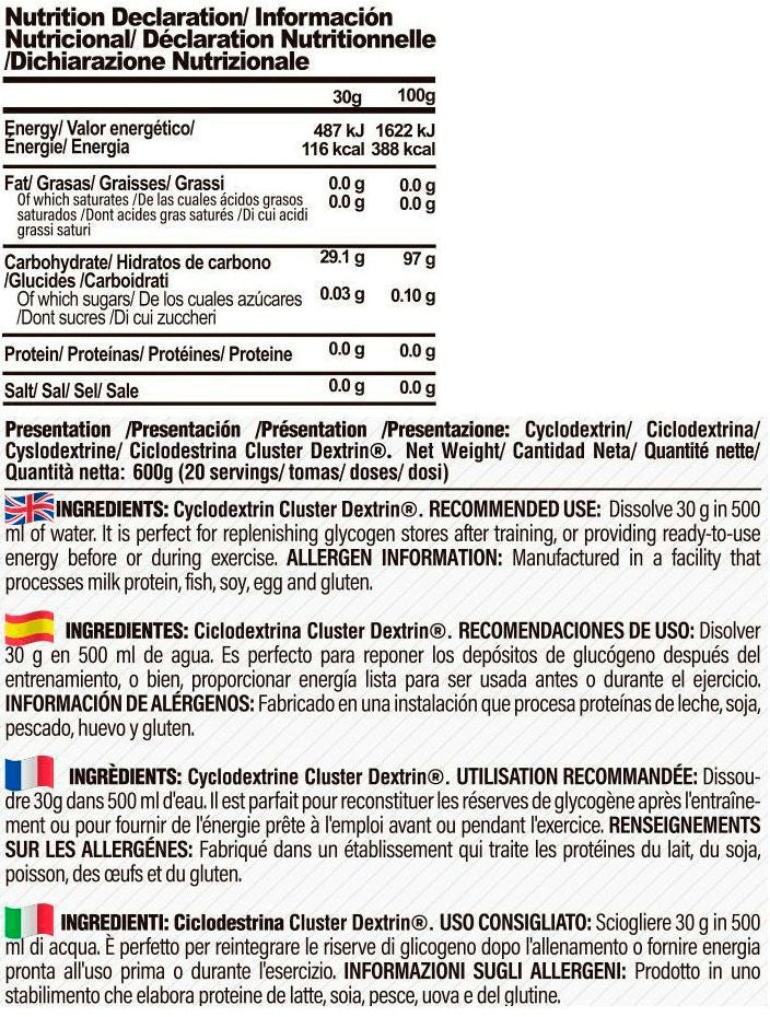 Información nutricional