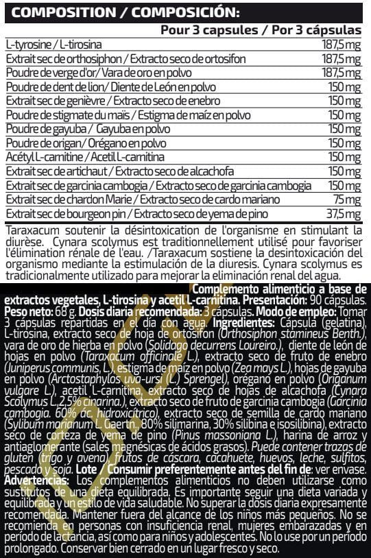 Información nutricional