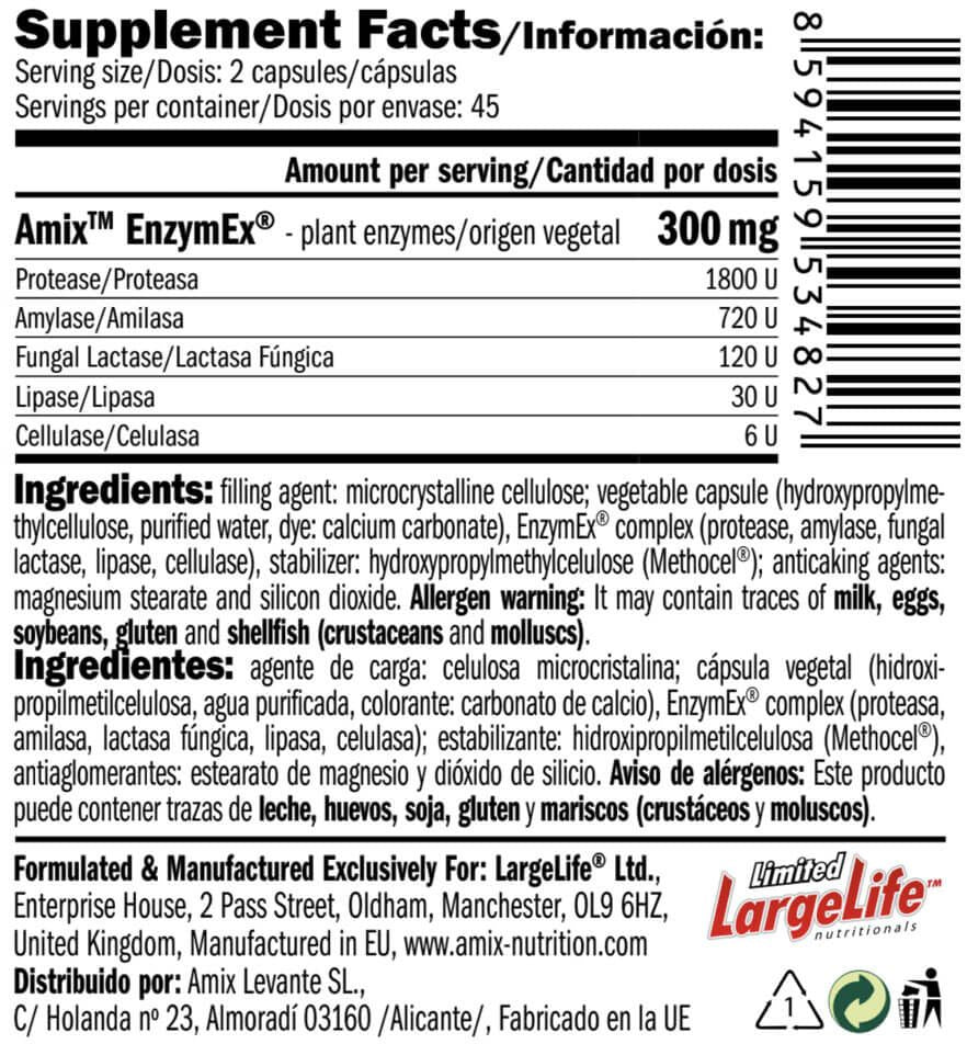 Información nutricional