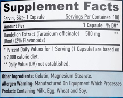 Información nutricional