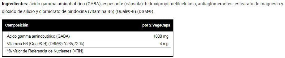 Información nutricional