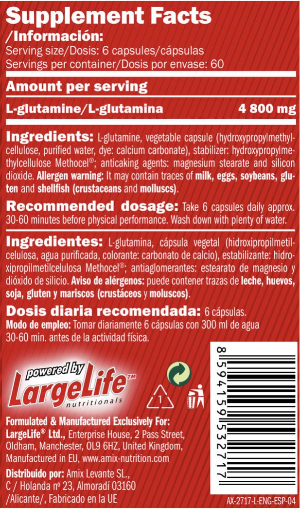 Información nutricional