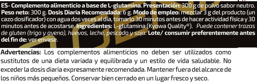 Información nutricional