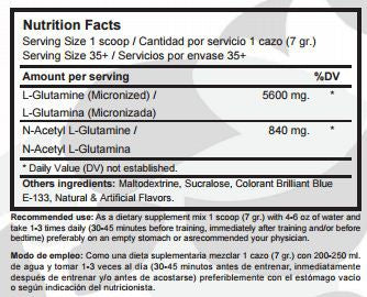 Información nutricional
