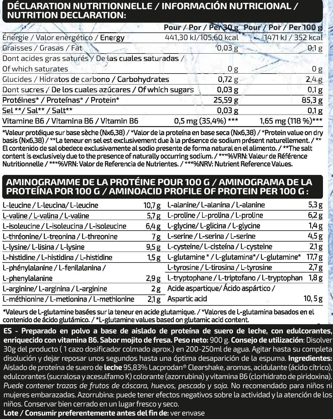 Información nutricional