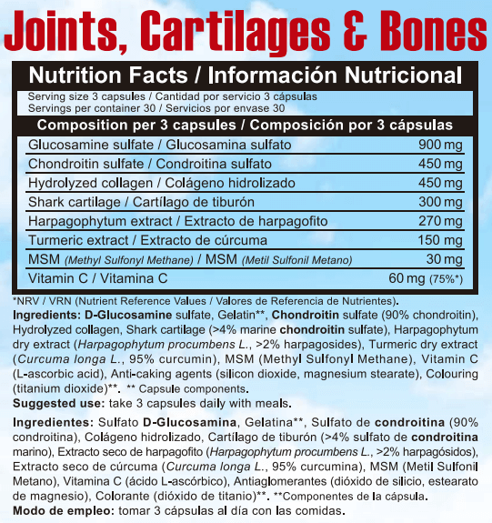 Información nutricional