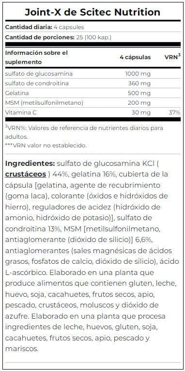 Información nutricional