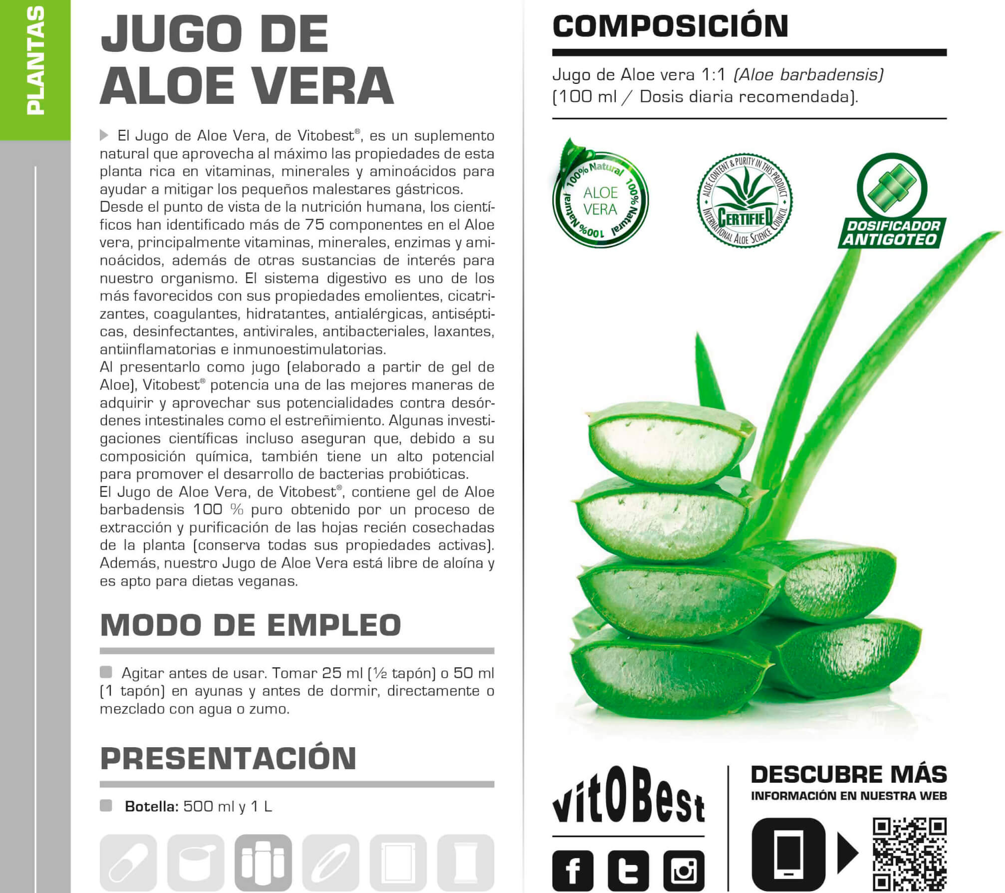 Información nutricional