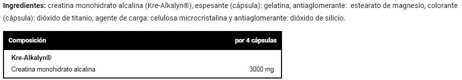 Información nutricional