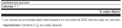 Información nutricional