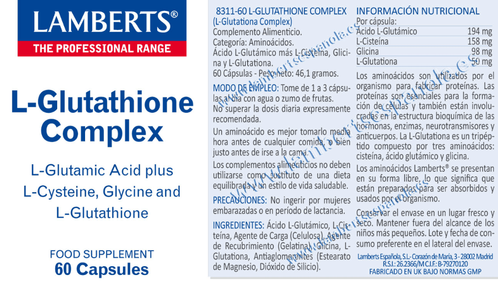 Información nutricional