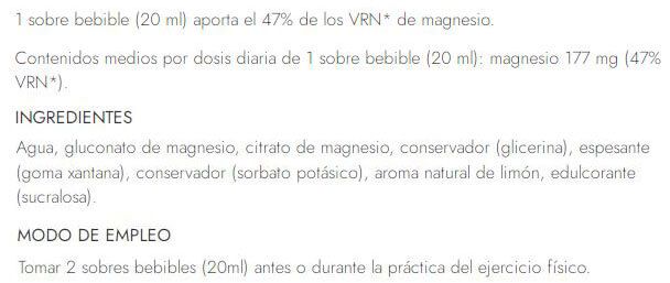 Información nutricional