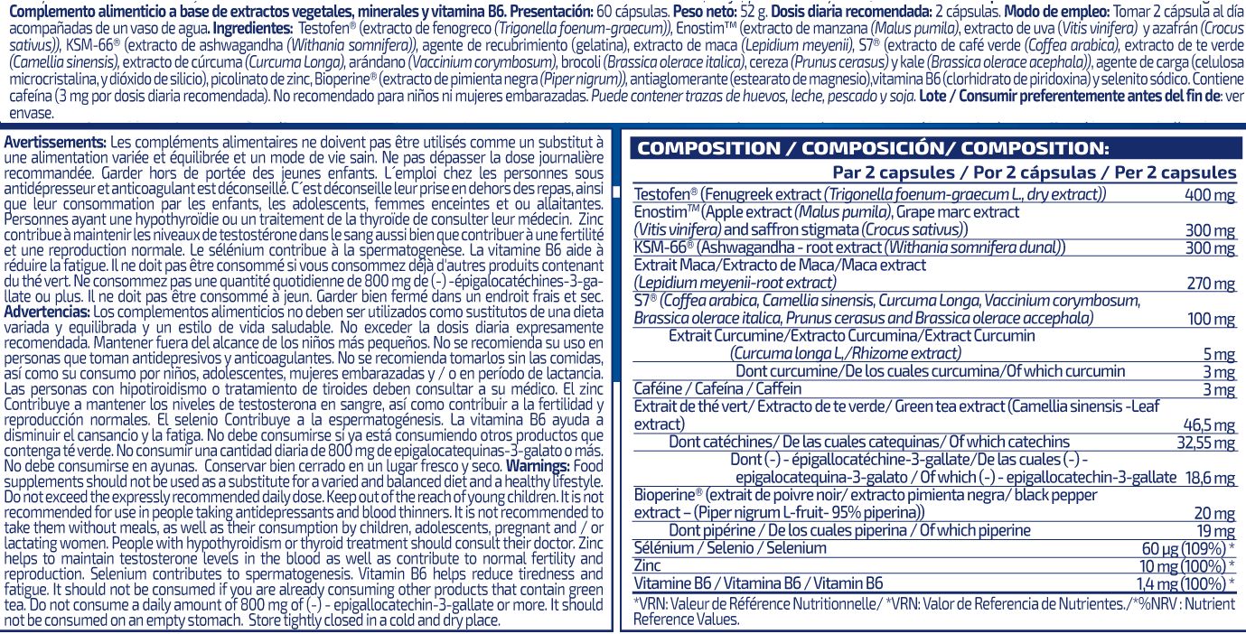 Información nutricional