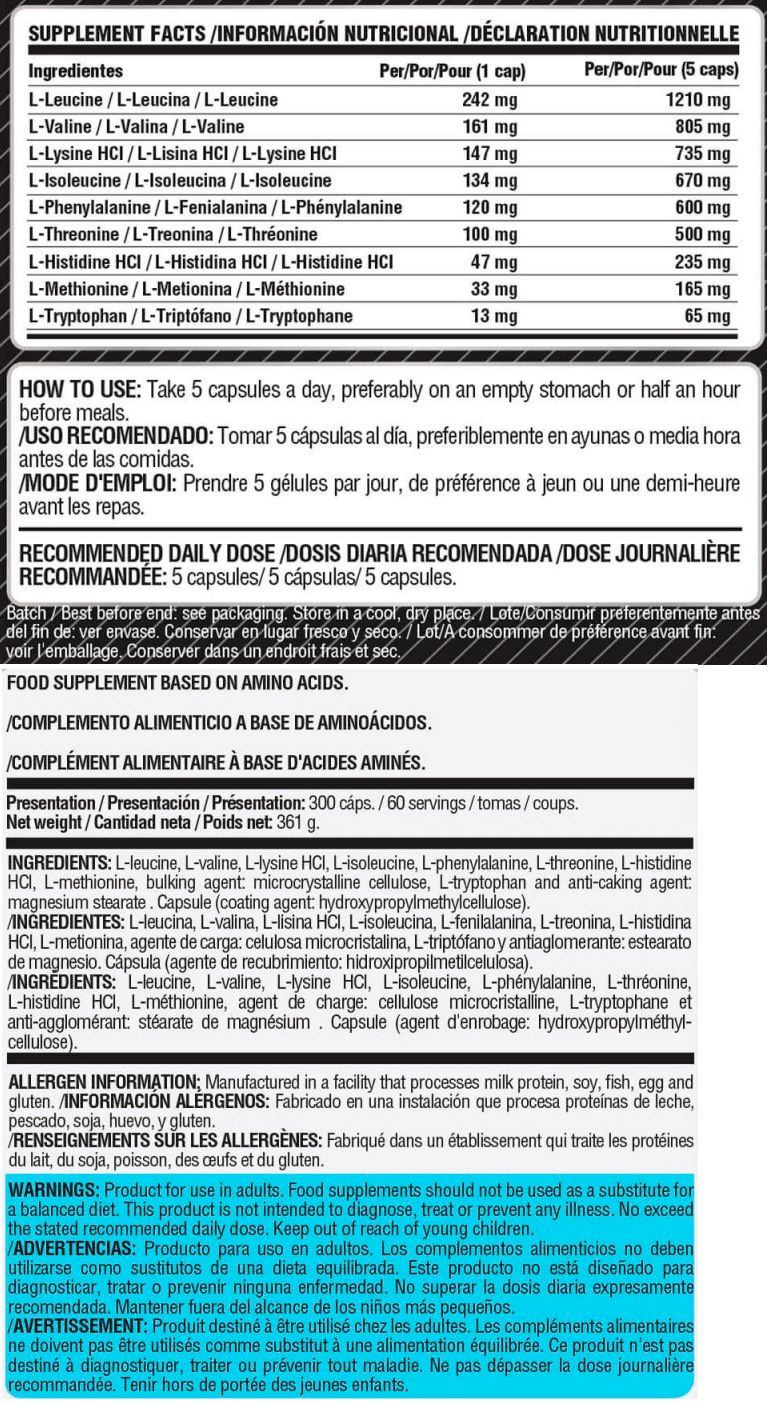 Información nutricional