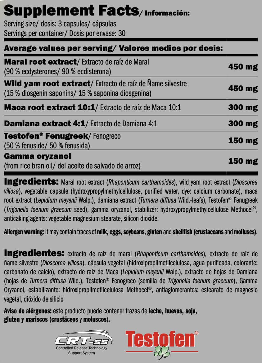 Información nutricional