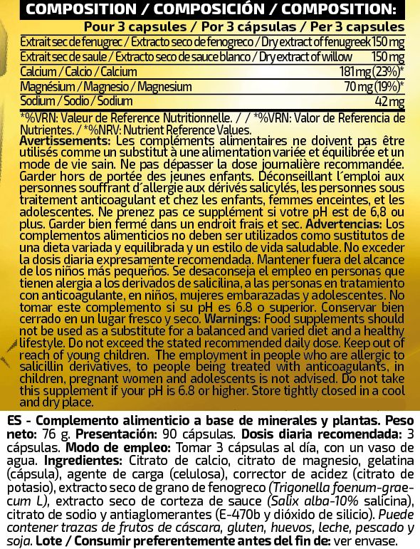 Información nutricional