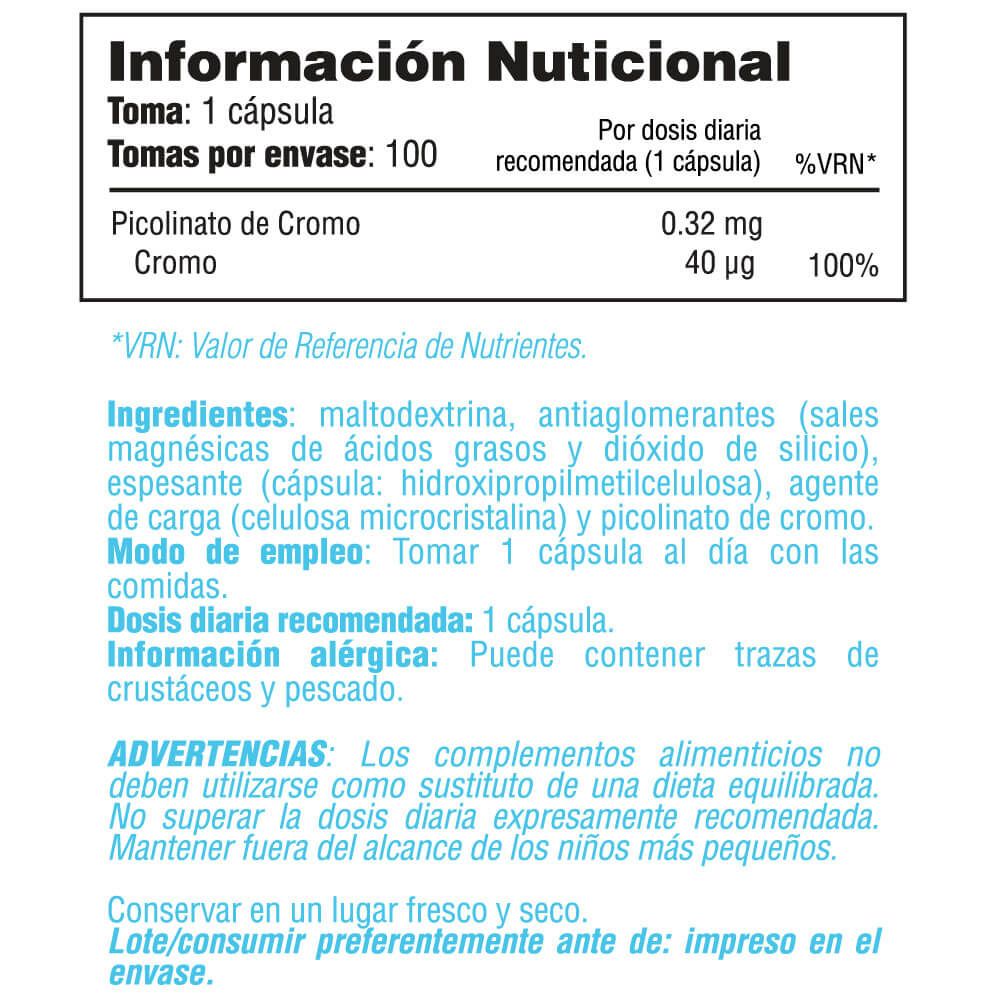Información nutricional